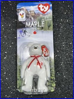 RARE McDonald's Erin, Britainnia, Maple and Glory UNOPENED TY Beanie Babies Set