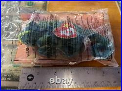 RARE McDonald's Iggy the Iguana ty teenie beanie babies 1993 witherrors NIP sealed