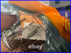 RARE McDonald's Iggy the Iguana ty teenie beanie babies 1993 witherrors NIP sealed