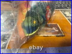 RARE McDonald's Iggy the Iguana ty teenie beanie babies 1993 witherrors NIP sealed