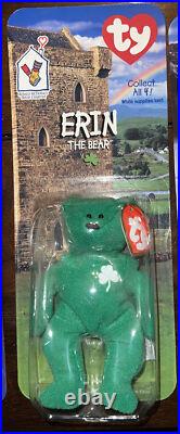 RARE! McDonalds SET OF 4 Beanie Babies 1997 ERRORS 1993 Retired See Discription