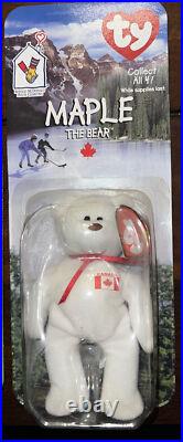 RARE! McDonalds SET OF 4 Beanie Babies 1997 ERRORS 1993 Retired See Discription