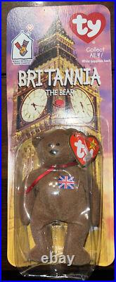 RARE! McDonalds SET OF 4 Beanie Babies 1997 ERRORS 1993 Retired See Discription