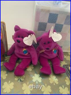 RARE Millennium 2 TY Beanie Babies with All Errors Misspelled! Collectibles