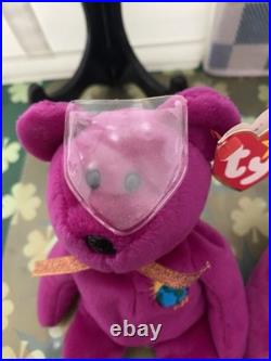 RARE Millennium 2 TY Beanie Babies with All Errors Misspelled! Collectibles