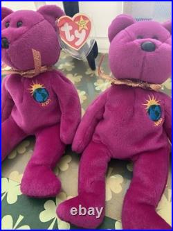 RARE Millennium 2 TY Beanie Babies with All Errors Misspelled! Collectibles