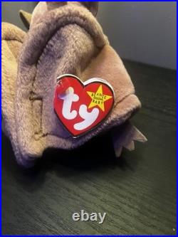 RARE Misprint Error Ty Beanie Babies BattyOriginal Plush Brown (1996-97)