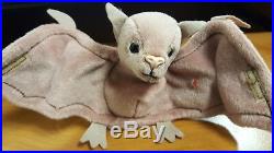 RARE-ORIGINAL-RETIRED TY-BeanieBabies(Batty)NEW1996#4035 CollectorOwned fromNew