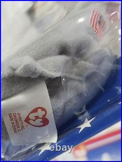 RARE & ORIGINAL TY Beanie Babies American Trio Set Righty, Lefty & Libearty 1996