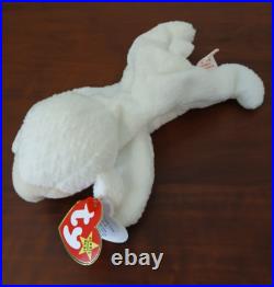 RARE Original 1996 Ty Beanie Baby Fleece Lamb #4125 withTag Errors RARE Original 1996 Ty Beanie Baby Fleece Lamb #4125 withTag Errors