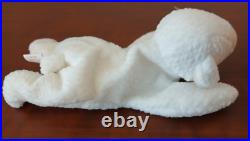 RARE Original 1996 Ty Beanie Baby Fleece Lamb #4125 withTag Errors