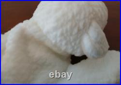 RARE Original 1996 Ty Beanie Baby Fleece Lamb #4125 withTag Errors
