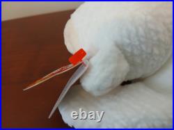RARE Original 1996 Ty Beanie Baby Fleece Lamb #4125 withTag Errors