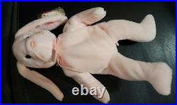 RARE Original Hoppity 1996 Ty Beanie Baby With ERRORS NWT ORIGINAL OWNER F/S