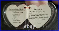 RARE Original Hoppity 1996 Ty Beanie Baby With ERRORS NWT ORIGINAL OWNER F/S