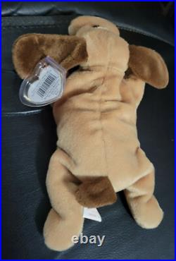 RARE Original TY Bones the Dog Beanie Babies 1994/1993 Errors RETIRED NWT F/S RARE Original TY Bones the Dog Beanie Babies 1994/1993 Errors RETIRED NWT F/S