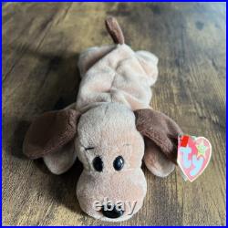 RARE Original Ty Beanie Babies Bones The Dog 1993 PVC Pellets Errors RARE Original Ty Beanie Babies Bones The Dog 1993 PVC Pellets Errors