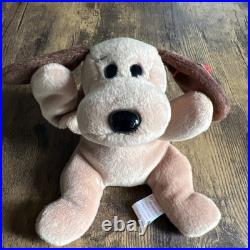 RARE Original Ty Beanie Babies Bones The Dog 1993 PVC Pellets Errors RARE Original Ty Beanie Babies Bones The Dog 1993 PVC Pellets Errors