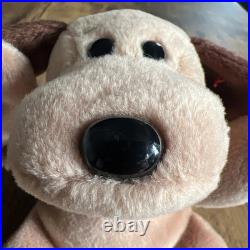 RARE Original Ty Beanie Babies Bones The Dog 1993 PVC Pellets Errors RARE Original Ty Beanie Babies Bones The Dog 1993 PVC Pellets Errors
