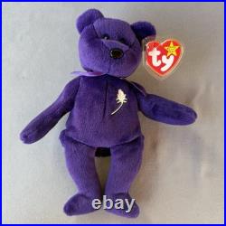 RARE Princess Diana TY Beanie Baby. INDONESIA, P. E, No Space, Swing Tush Tag RARE Princess Diana TY Beanie Baby. INDONESIA, P. E, No Space, Swing Tush Tag