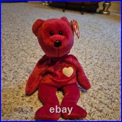 RARE / RETIRED 1998 Valentina ty beanie baby With errors and halogram