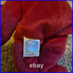 RARE / RETIRED 1998 Valentina ty beanie baby With errors and halogram