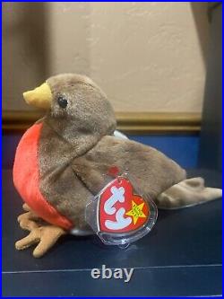 RARE RETIRED Early TY Beanie Baby 1997-1998 With Tag ERRORS