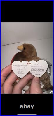 RARE RETIRED Early TY Beanie Baby 1997-1998 With Tag ERRORS