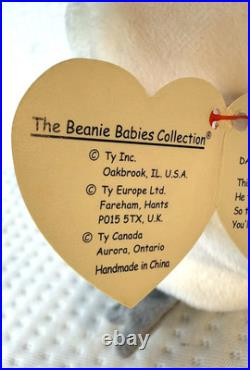 RARE RETIRED Kuku the Cockatoo Ty Beanie Baby Mint Condition with Errors