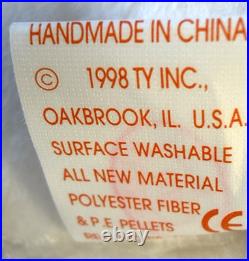 RARE RETIRED Kuku the Cockatoo Ty Beanie Baby Mint Condition with Errors