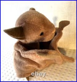 RARE RETIRED MINT Batty the Bat Ty Beanie Baby 1996
