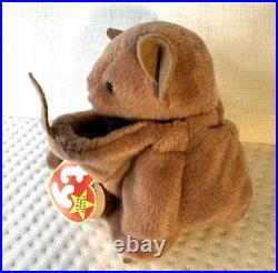 RARE RETIRED MINT Batty the Bat Ty Beanie Baby 1996