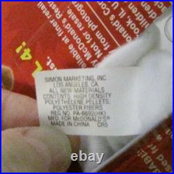 RARE & RETIRED Maple The Bear w Errors Ty Beanie Babies NIB OAKBROOK McDonalds RARE & RETIRED Maple The Bear w Errors Ty Beanie Babies NIB OAKBROOK McDonalds