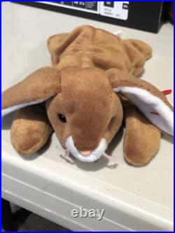RARE RETIRED ORIGINAL TY Beanie Babies Ears PVC pellets, errors