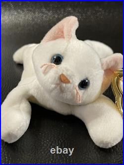 RARE RETIRED TY Beanie Babies Spot the Spotted Dog And Flip PVC, TAG ERRORS