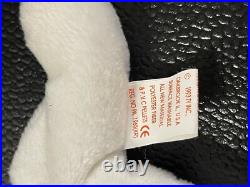 RARE RETIRED TY Beanie Babies Spot the Spotted Dog And Flip PVC, TAG ERRORS