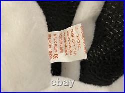 RARE RETIRED TY Beanie Babies Spot the Spotted Dog And Flip PVC, TAG ERRORS