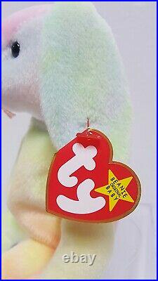 RARE RETIRED TY Beanie Baby Hippie with Errors and in Mint Condition