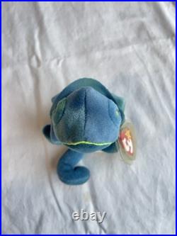 RARE RETIRED Ty Beanie Baby Collection 1997 6th Generation Rainbow Iggy ERROR RARE RETIRED Ty Beanie Baby Collection 1997 6th Generation Rainbow Iggy ERROR