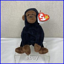 RARE Retired TY Beanie Baby 1996 CONGO with Several Tag Errors Nürnberg Version