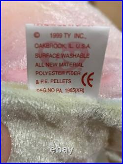 RARE & Retired TY Beanie Baby Goochy the Jellyfish with errors RARE & Retired TY Beanie Baby Goochy the Jellyfish with errors