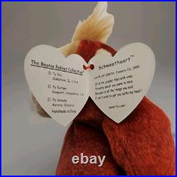 RARE Retired Ty Beanie Baby Schweetheart the Orangutang 1999 TAG ERRORS RARE Retired Ty Beanie Baby Schweetheart the Orangutang 1999 TAG ERRORS