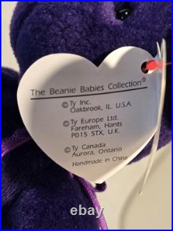 RARE TY 1997 Princess Diana Beanie Baby 1stEdition Retired