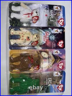 RARE TY ALL 4 collection! McDonald's Teenie Beanie Babies The Bear 1999