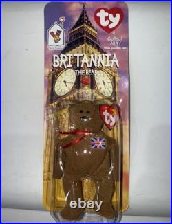 RARE TY ALL 4 collection! McDonald's Teenie Beanie Babies The Bear 1999