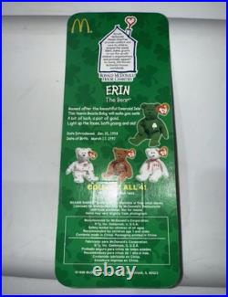 RARE TY ALL 4 collection! McDonald's Teenie Beanie Babies The Bear 1999