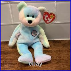 RARE TY B B Bear Birthday Bear With Errors