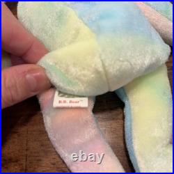 RARE TY B B Bear Birthday Bear With Errors