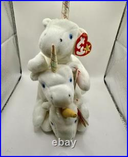 RARE TY BEANIE BABIES 3 1994 MYSTIC The UNICORN With Tags