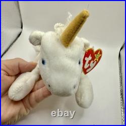 RARE TY BEANIE BABIES 3 1994 MYSTIC The UNICORN With Tags